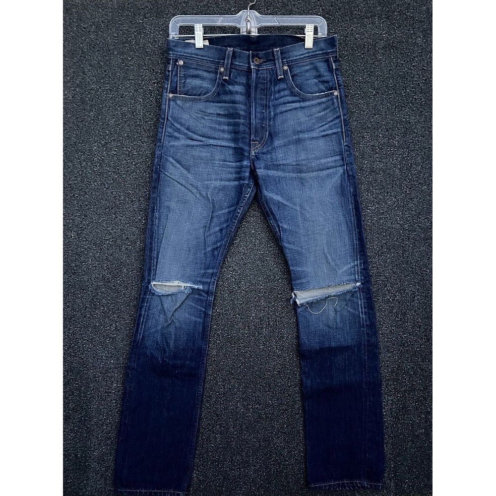 Wallace & Barnes Men's 28 Slim Straight Japanese Selvedge Jeans‎ USA